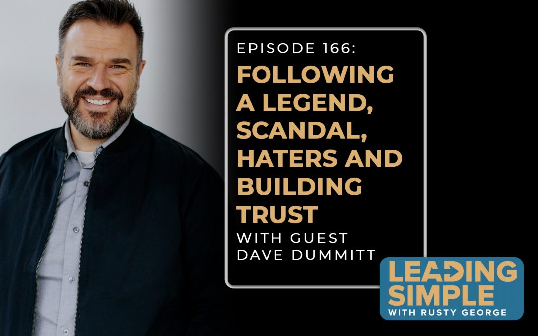 Episode 166: Dave Dummitt talks following a legend, scandal, dealing with haters and trust