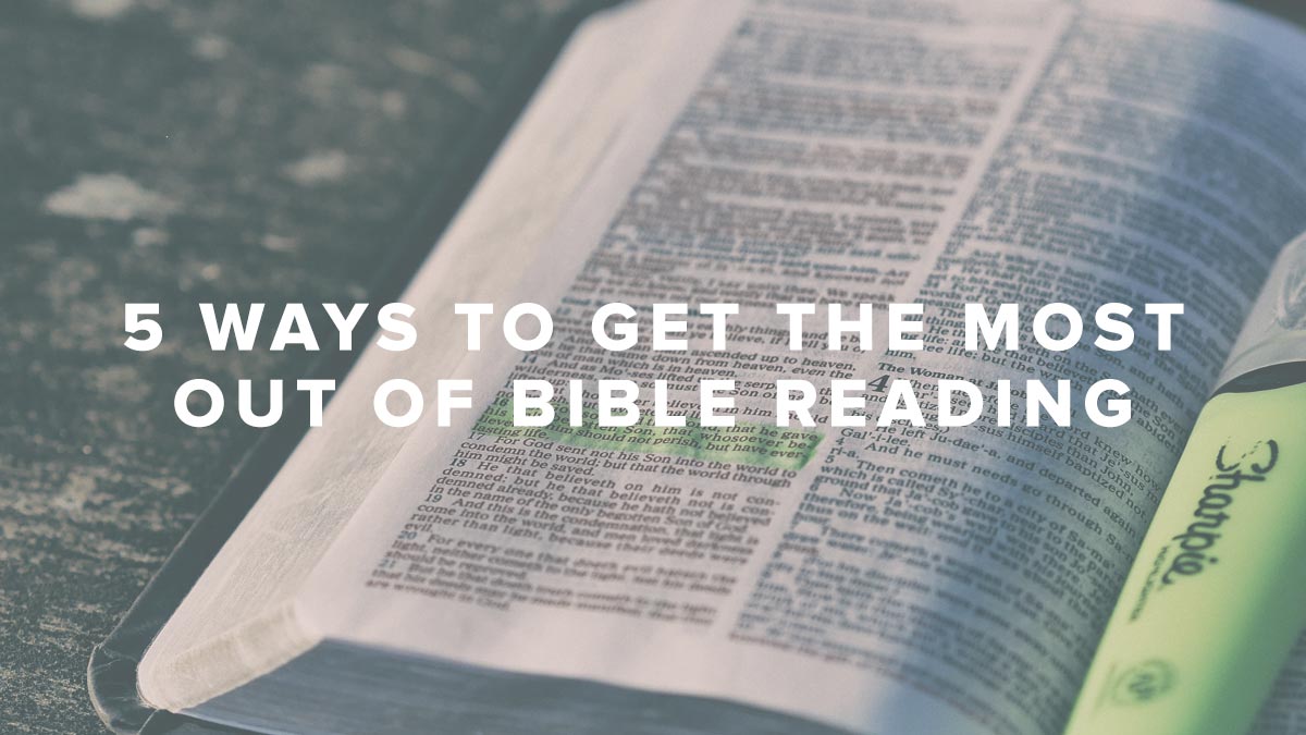 Pastor Rusty George - 5 Ways to Get the Most Out of Bible Reading