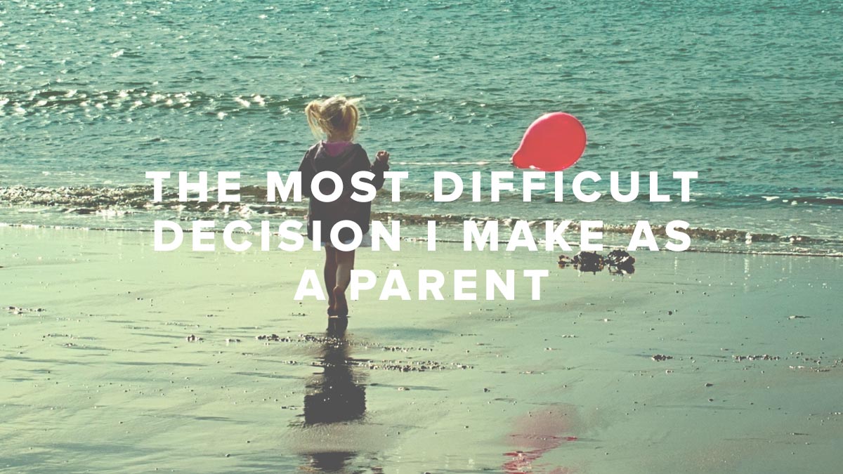 Pastor Rusty George - The Most Difficult Decision I Make As A Parent